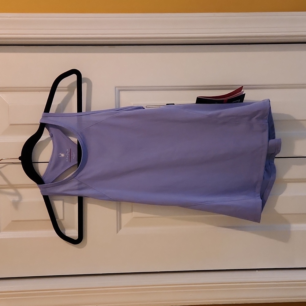 Spyder Active racer tank size small NWT